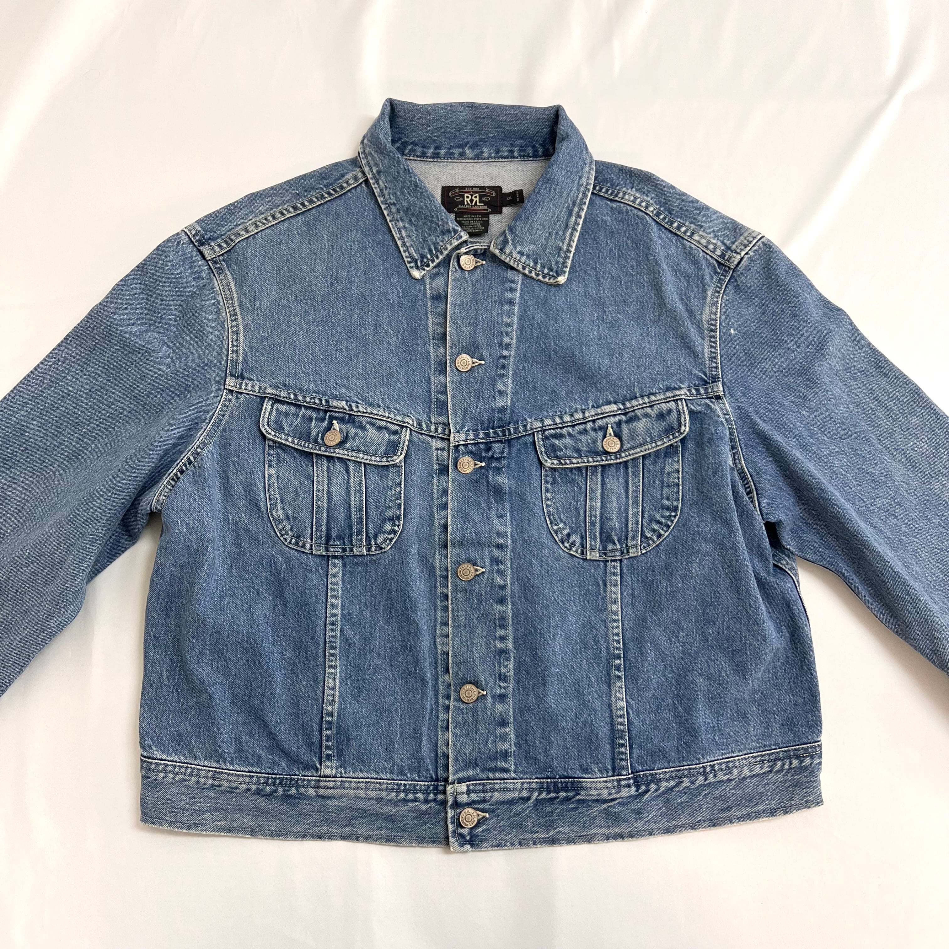 XXL ] RRL Ralph Lauren Made in USA 90