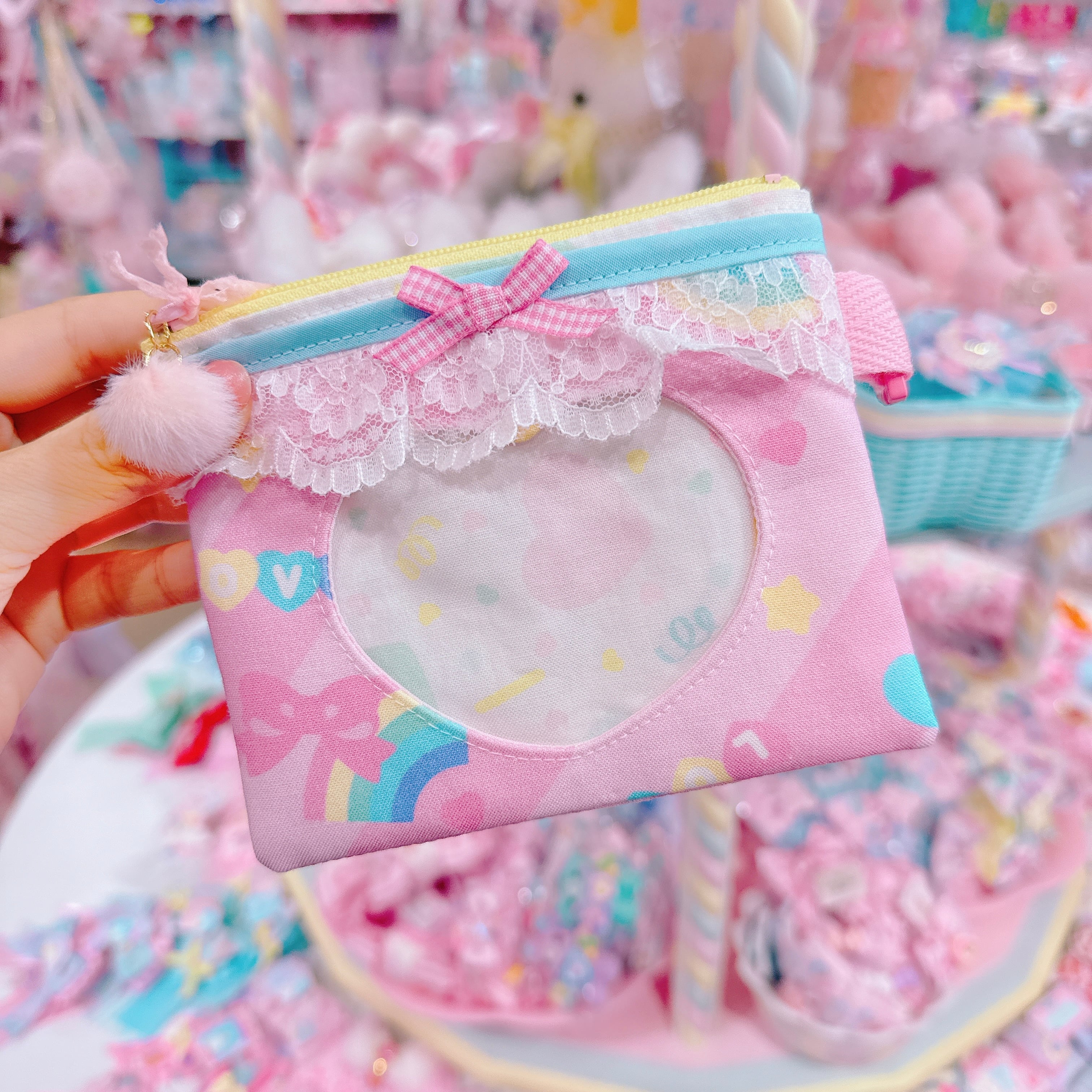 【A1】28-2ティッシュケース付き推し活ポーチ