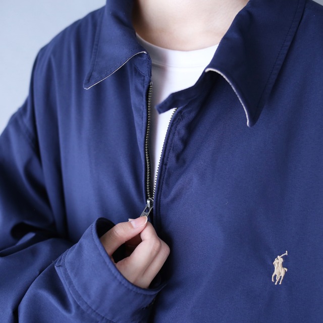 "POLO RALPH LAUREN" super over silhouette drizzler jacket