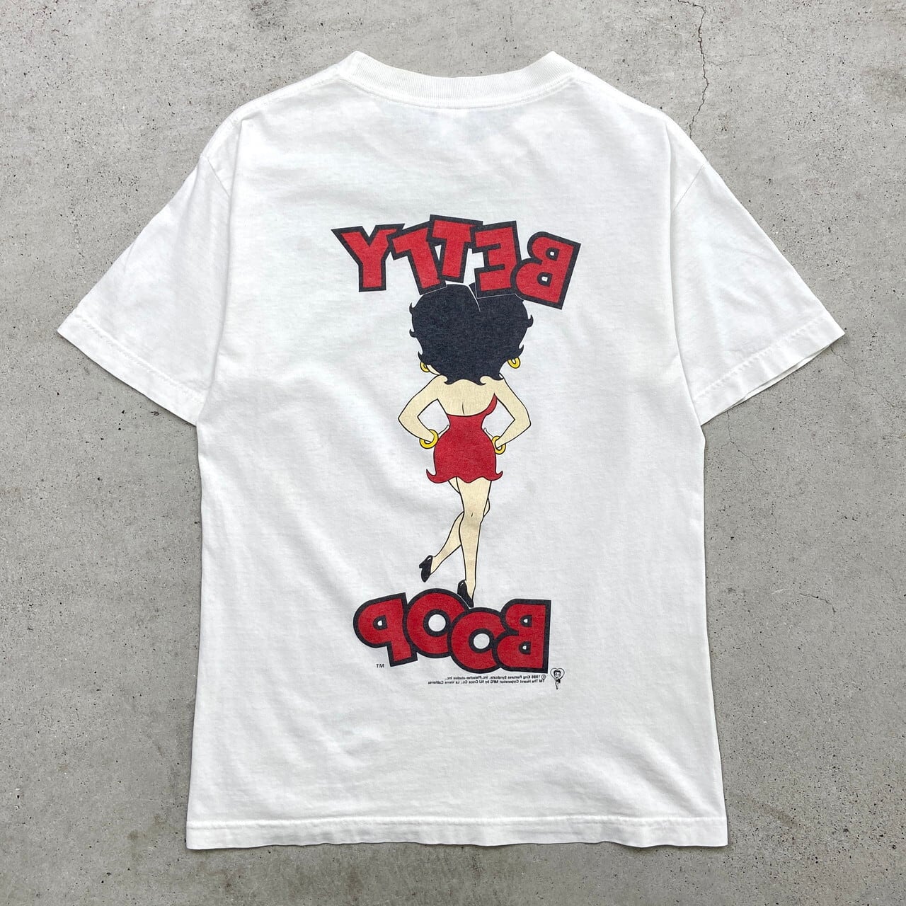 90年代 BETTY BOOP ベティーちゃん キャラクター プリントTシャツ 