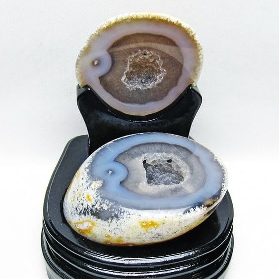 トレジャーメノウ アゲート ジオード 台座付属 一点物 175-1563