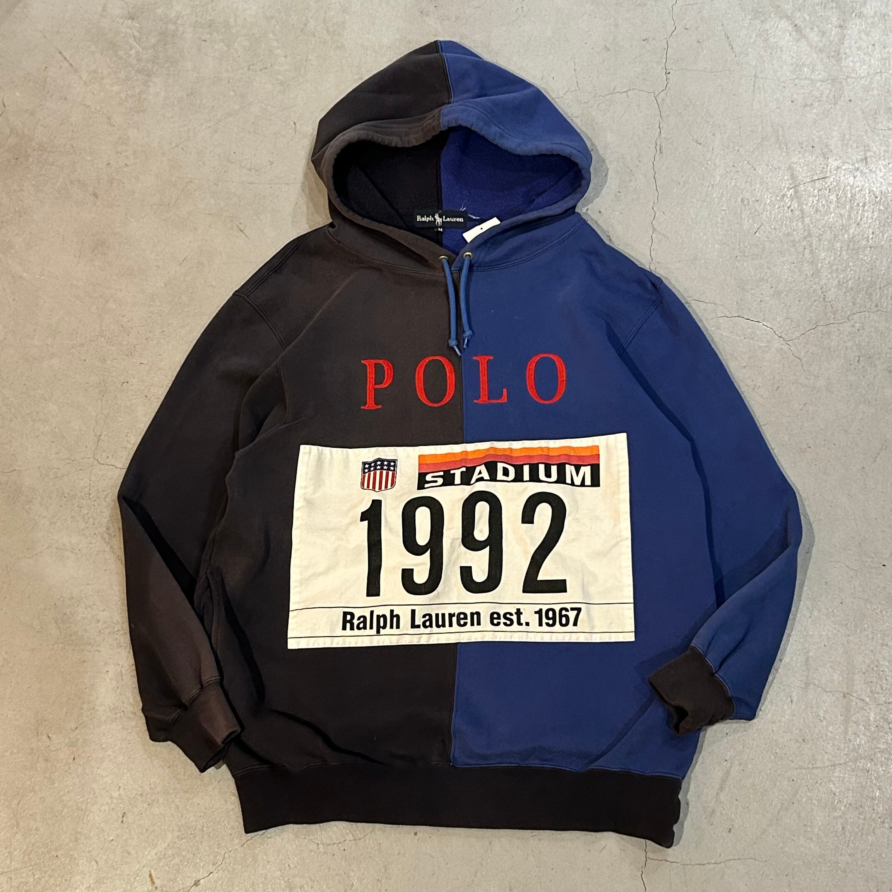 1992s POLO Ralph Lauren “stadium1992” sweat hoodie【高円寺店】