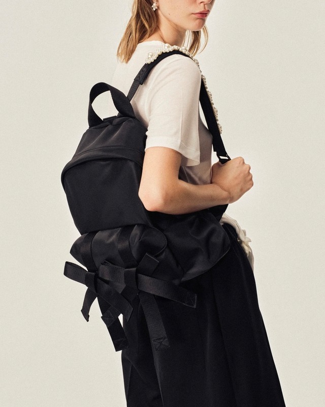 【Simone Rocha】Beaded Utility Bow Backpack