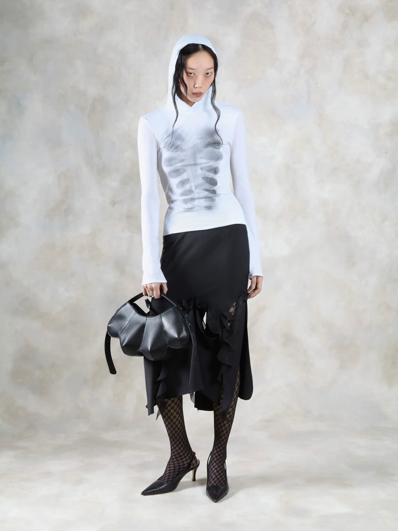 【26SS | WOMEN】AVAVAV アヴァヴァヴ / スカート / Cut-Out Woven Skirt　F26-SKT-1352 - 2