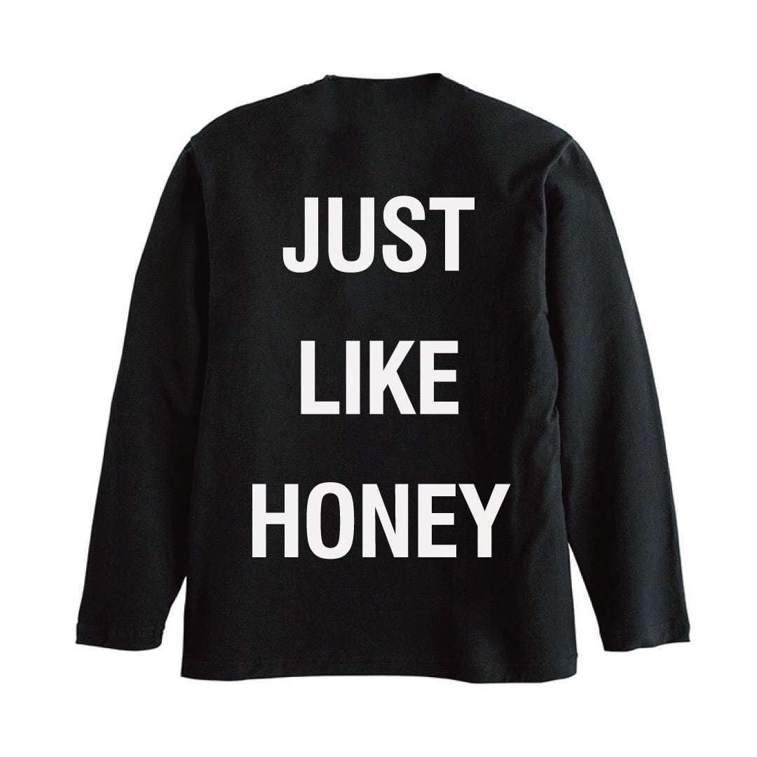 Pretty Monkey La CANDY ロングスリーブTシャツ_ブラック