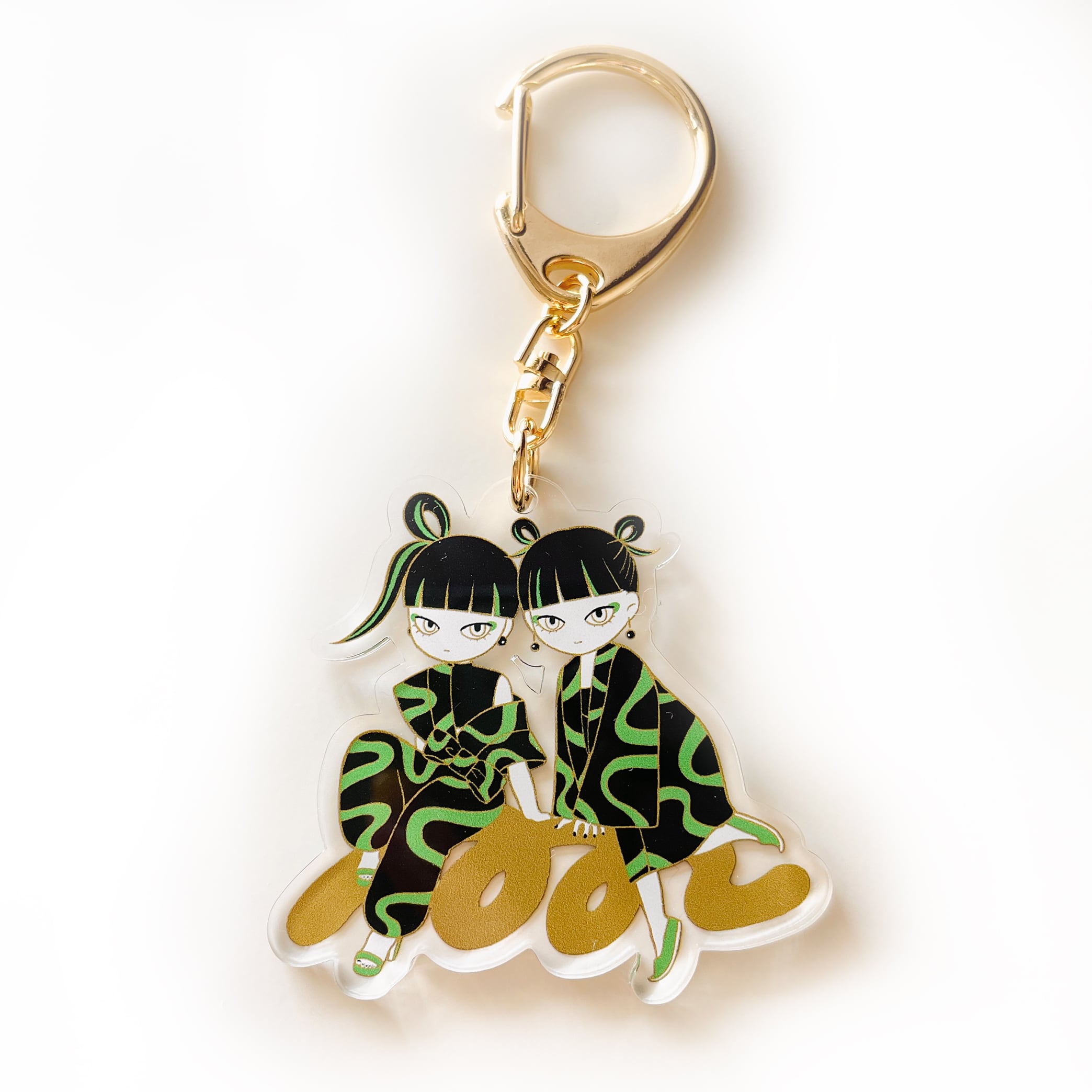 " 纏う "  アクリルキーホルダー MIKAZUKI / ミカヅキ