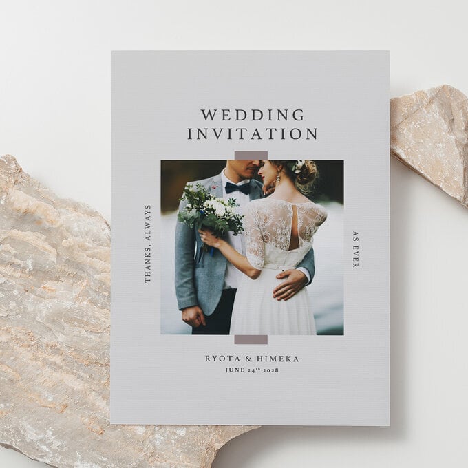 結婚式招待状【写真入り】 / 1部99円~ | DIY store PBW