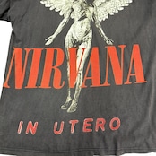 【NIRVANA】ニルヴァーナ "KURT COBAIN & IN UTERO" 90's Vintage Tシャツ