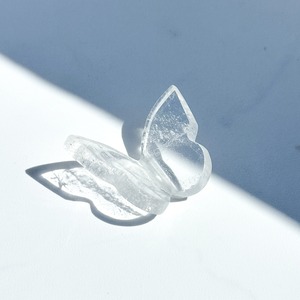 クリアクォーツ 3D蝶 11◇ Clear Quartz Butterfly ◇天然石・鉱物・パワーストーン・インテリア