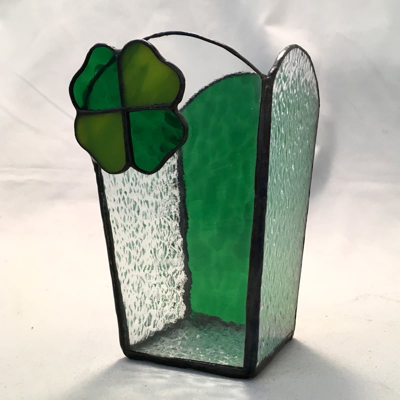 ステンドグラス　小物入れ　メルヘン ステンドグラス 】小物入れ Ⅱ_SH | ステンドグラス工房かわもと