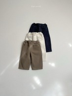 【 minirobe / 予約 】Winter basic pants