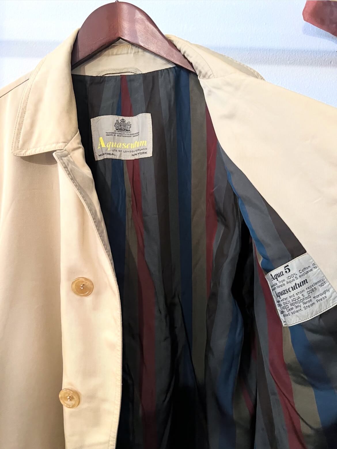 70's〜80's Aquascutum Bal collar coat 【M】 | JUKEBOX