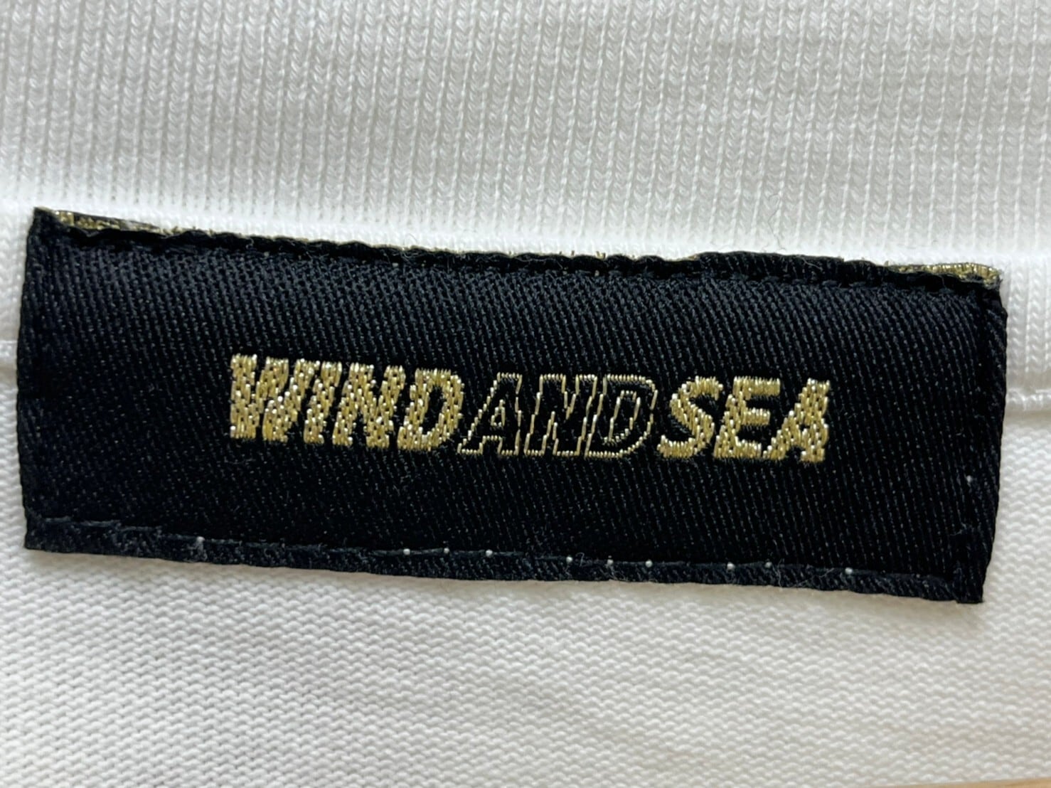 WIND AND SEA ロゴTシャツ　ミント　L