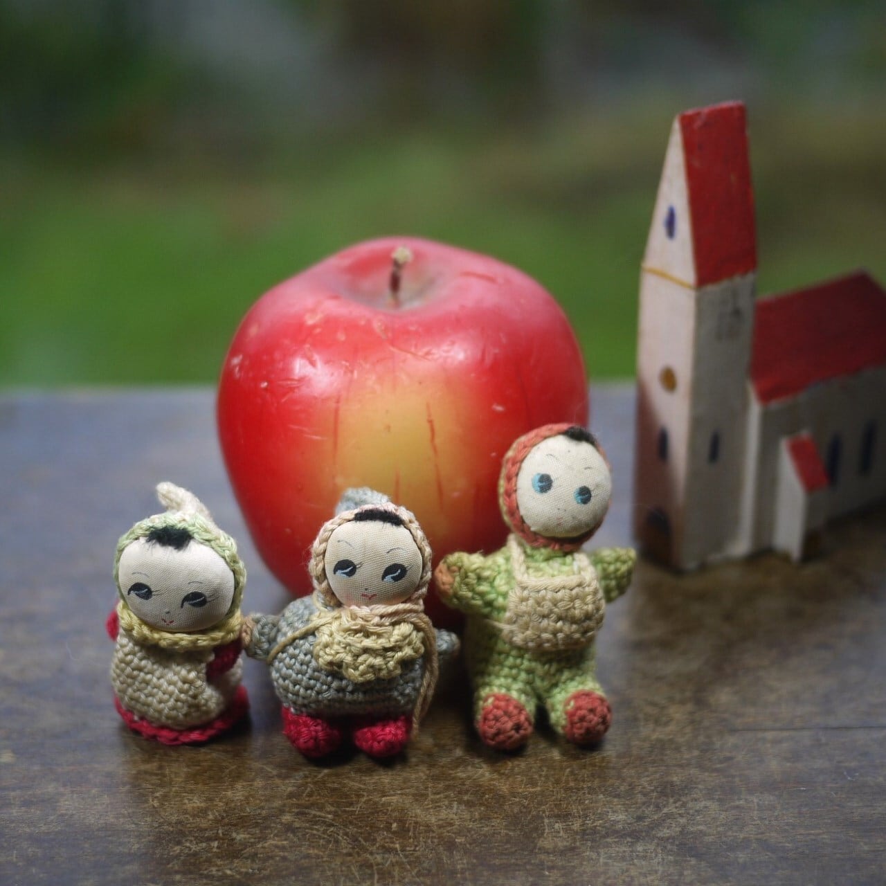 Button-face Doll あみぐるみ 上海ベビー