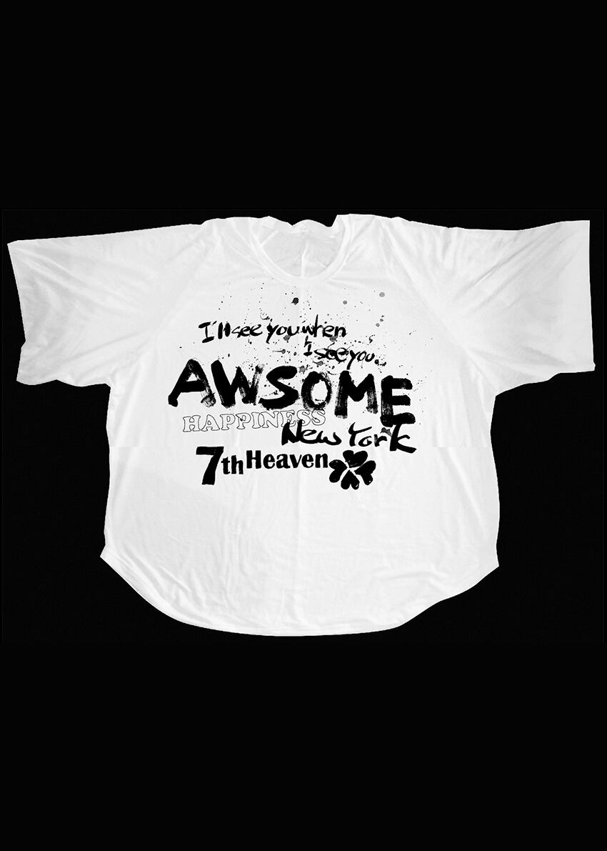 Yakko T Awesome（ホワイト）● ya1_wh_awsome