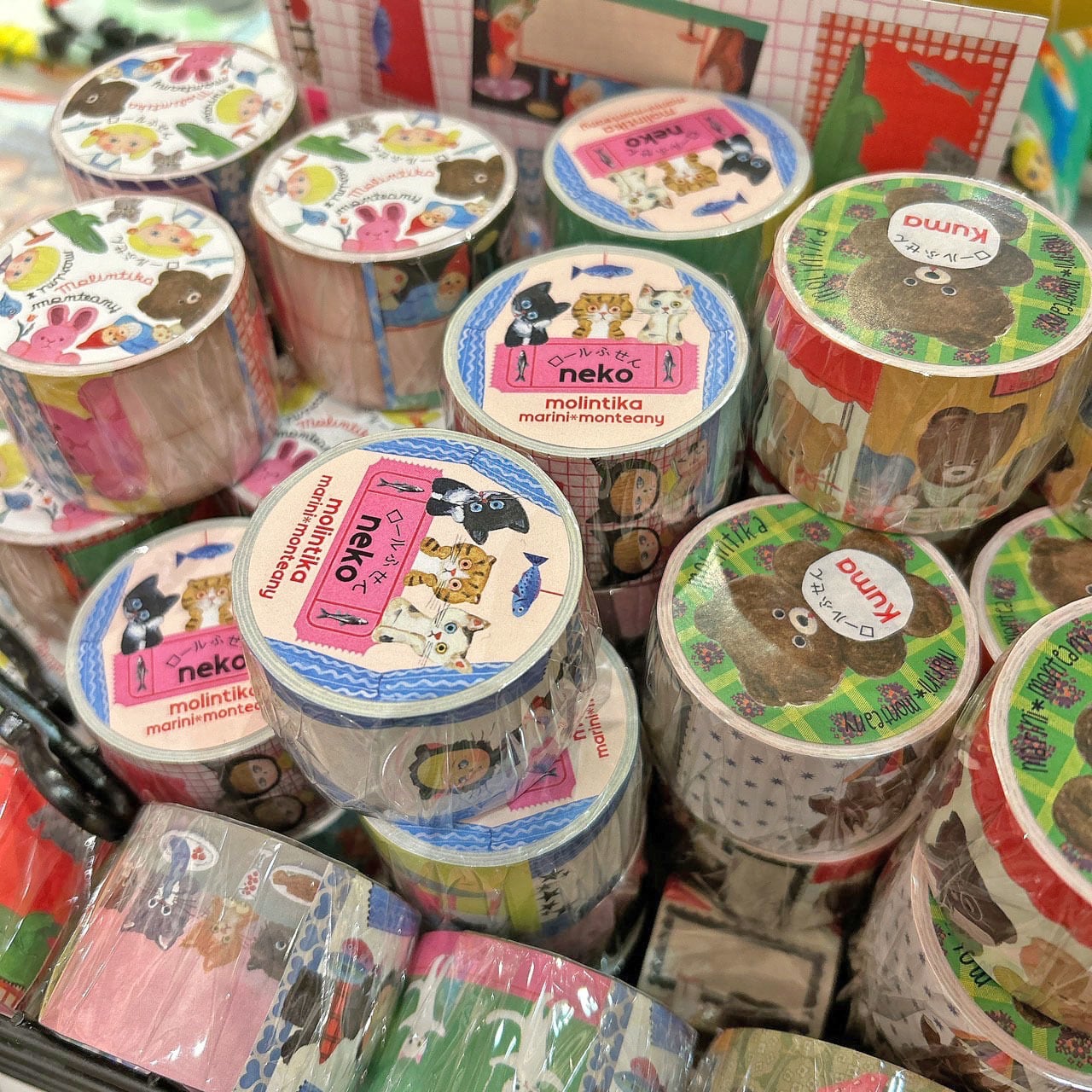 ロール付箋 kuma | molintika