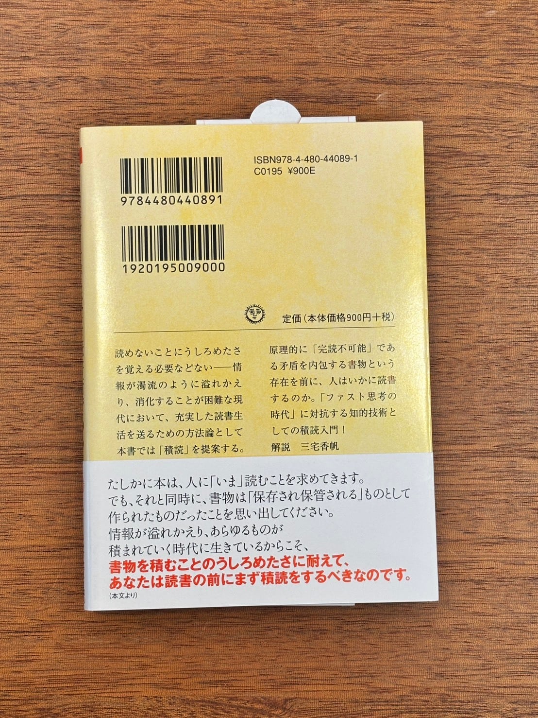 永田希『積読こそが完全な読書術である』 | 本屋B&B