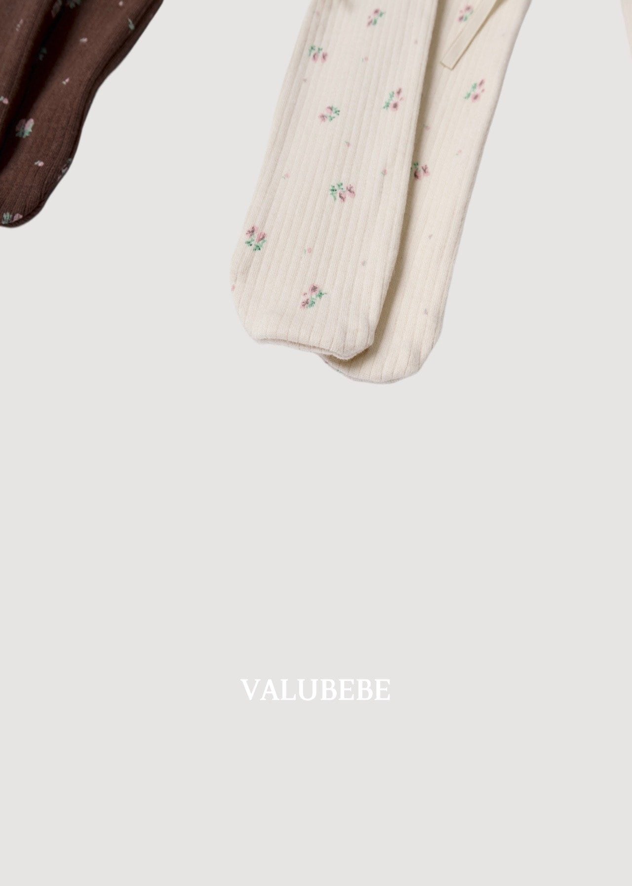 送料無料【予約】/ フローラルフラワー靴下 / valubebe