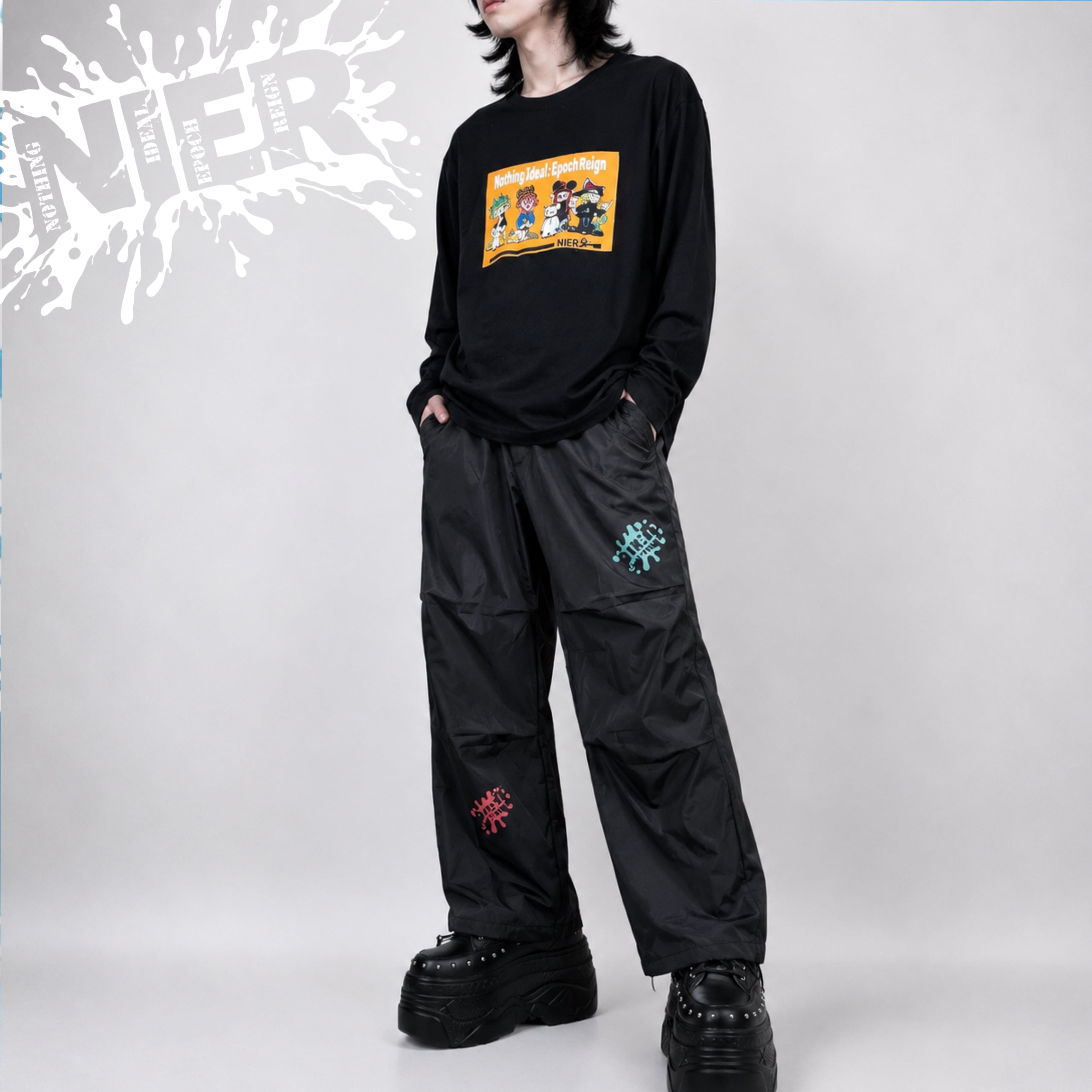 早い者勝ち争奪シークレット赤字プレゼント》FAKE FLAP SPLASH LOGO