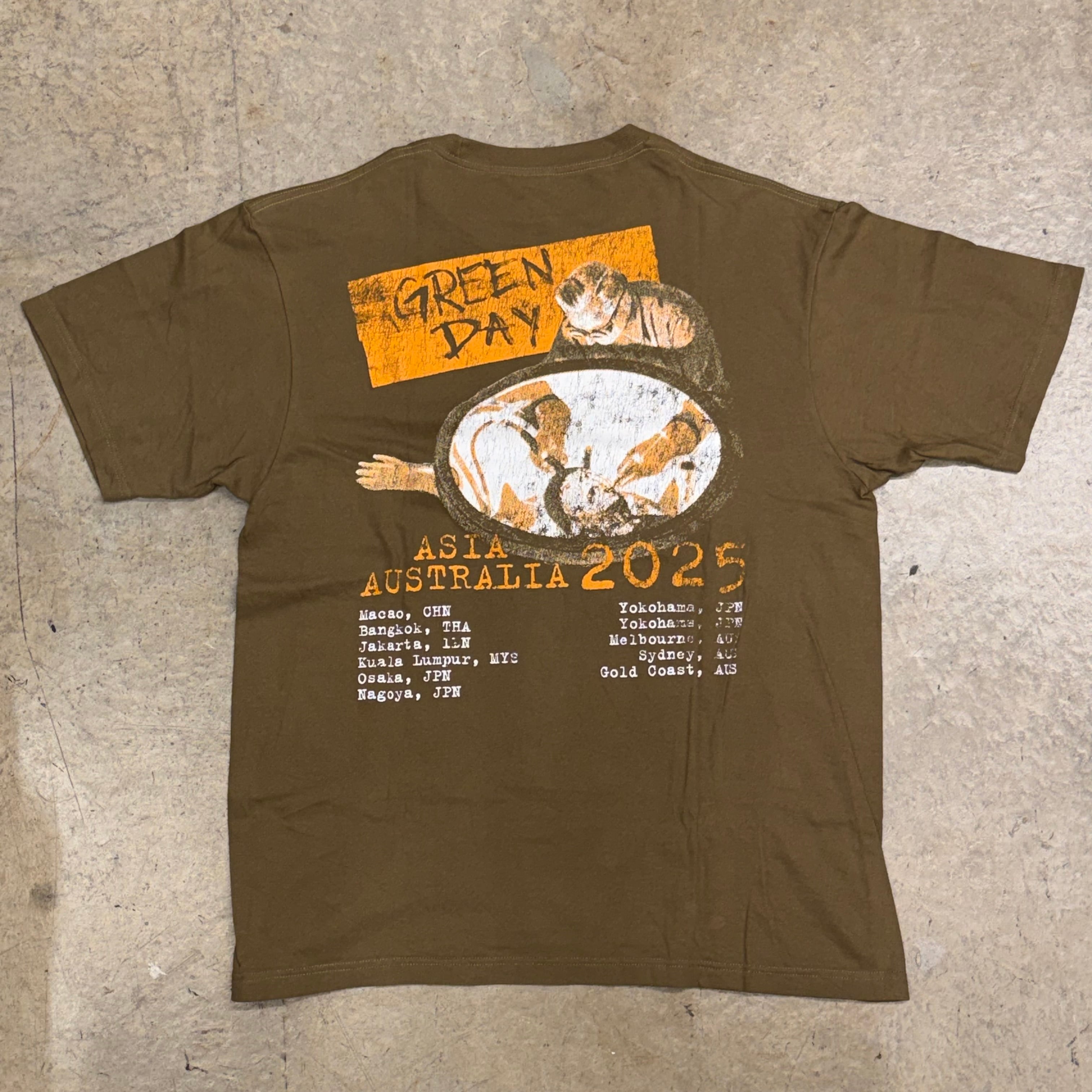 green day SHORT DAY GREEN SPEED ROCK GOOD RESEARCH URBAN アーバンリサーチ 2025 tシャツ　xl トップス