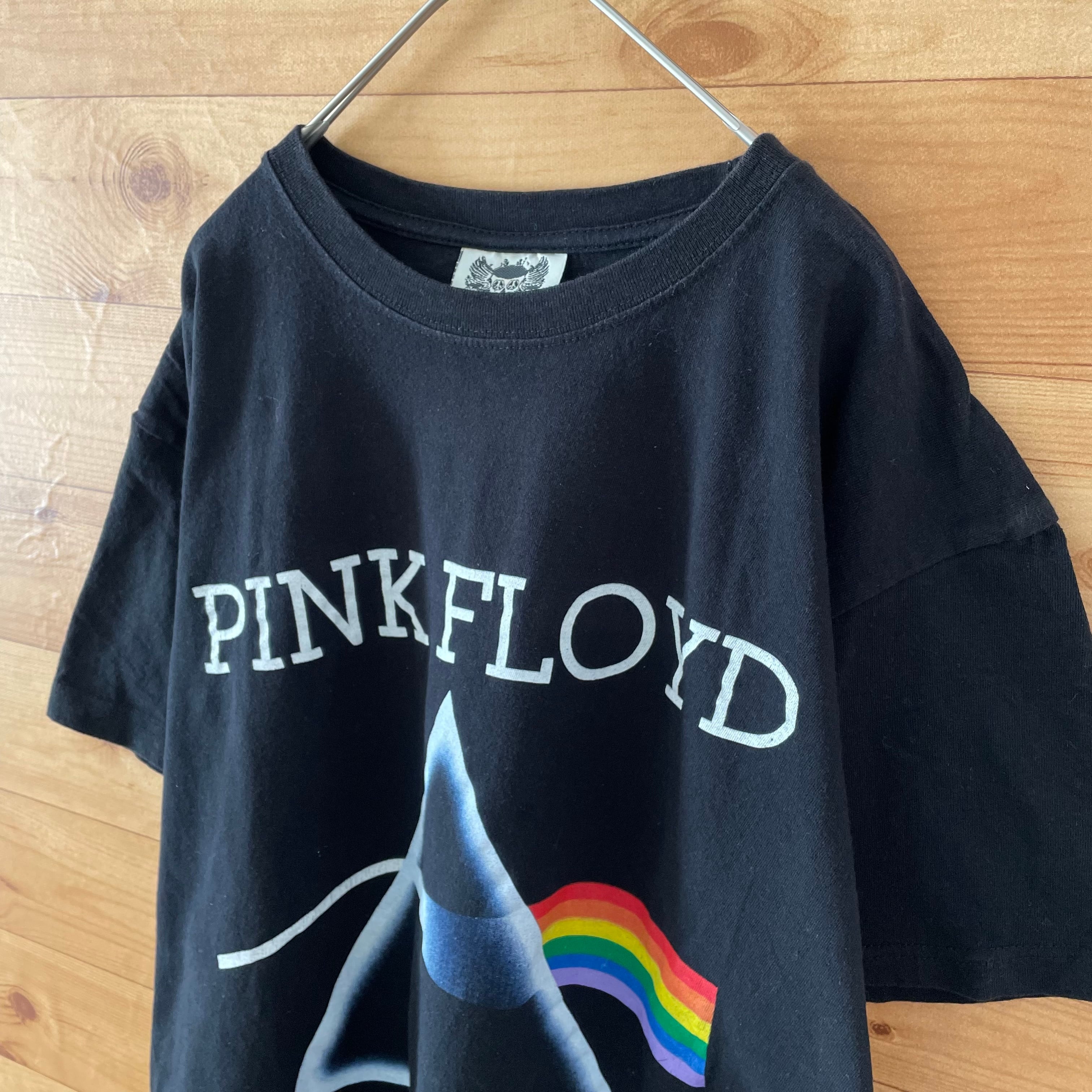 00sPink Floydピンクフロイド狂気バンドTシャツバンTデカ大判プリント