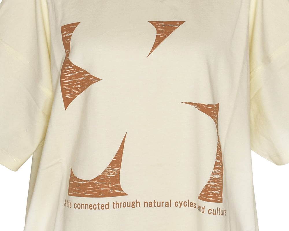 クローバープリントTシャツ NCCF6201 | Keitto NORTHERNTRUCK LILASIC