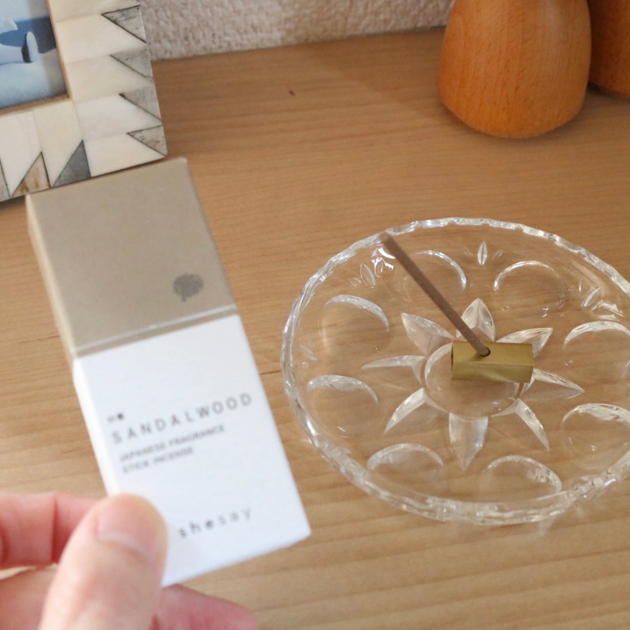 shesay お香 ショートタイプ 香立て付き | Zakka so-la