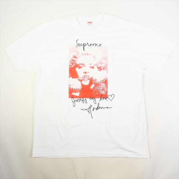 新品 18aw Supreme Madonna Tee RED L マドンナ