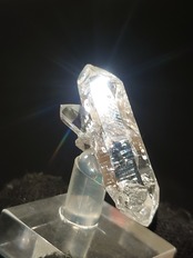 ヒマラヤ水晶クラスター＆クローライト Manihar, Garsa Valley, Kullu, H. Pradesh India  R4-838