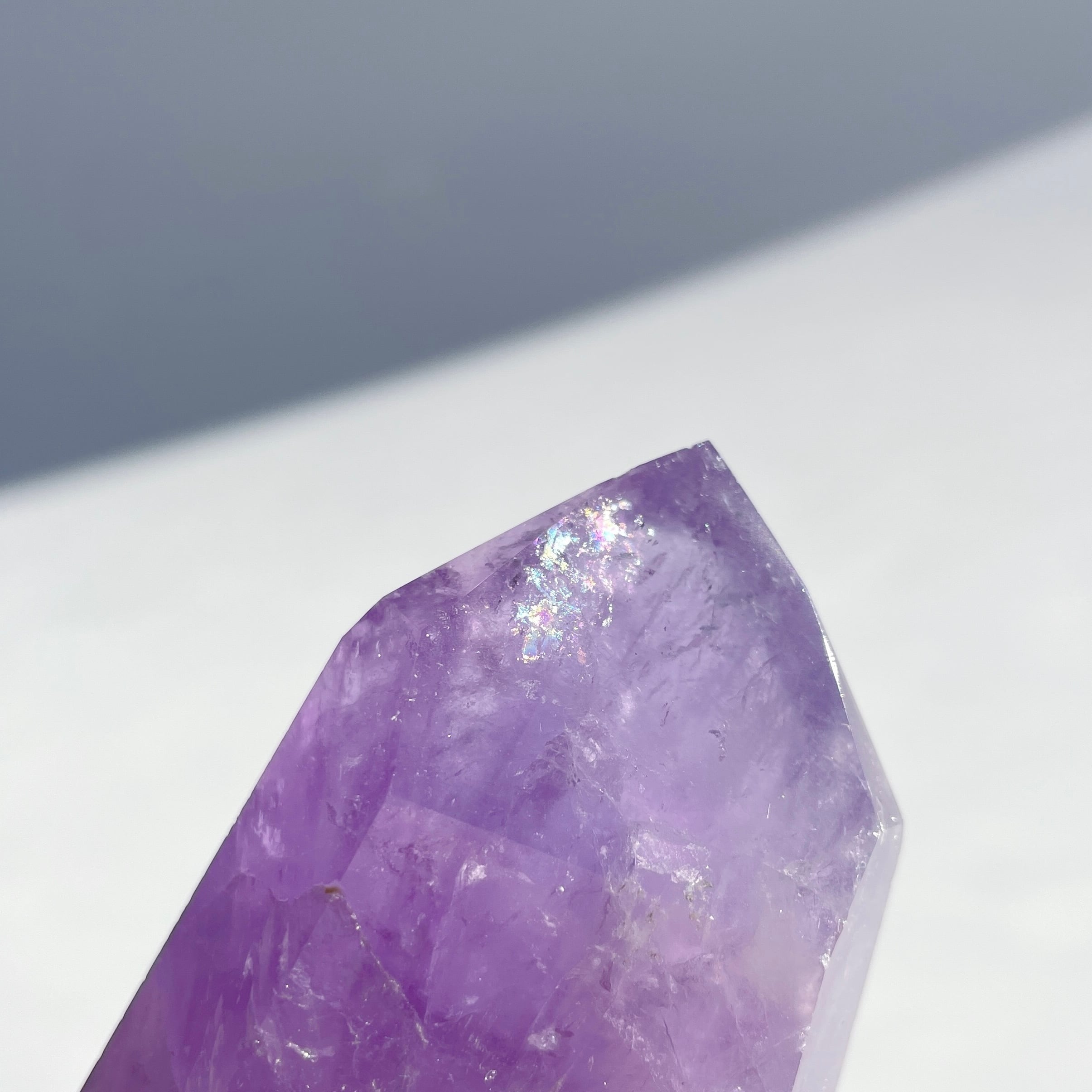 ♡虹入り♡ブラジル産 アメジストタワー22◇ Amethyst tower ◇天然石