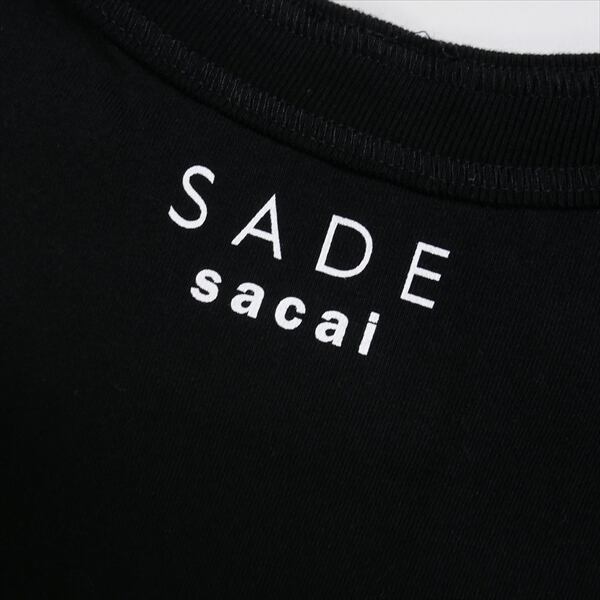 Size【1】 sacai サカイ Sade T-shirt Tシャツ 黒 【新古品・未使用品 ...