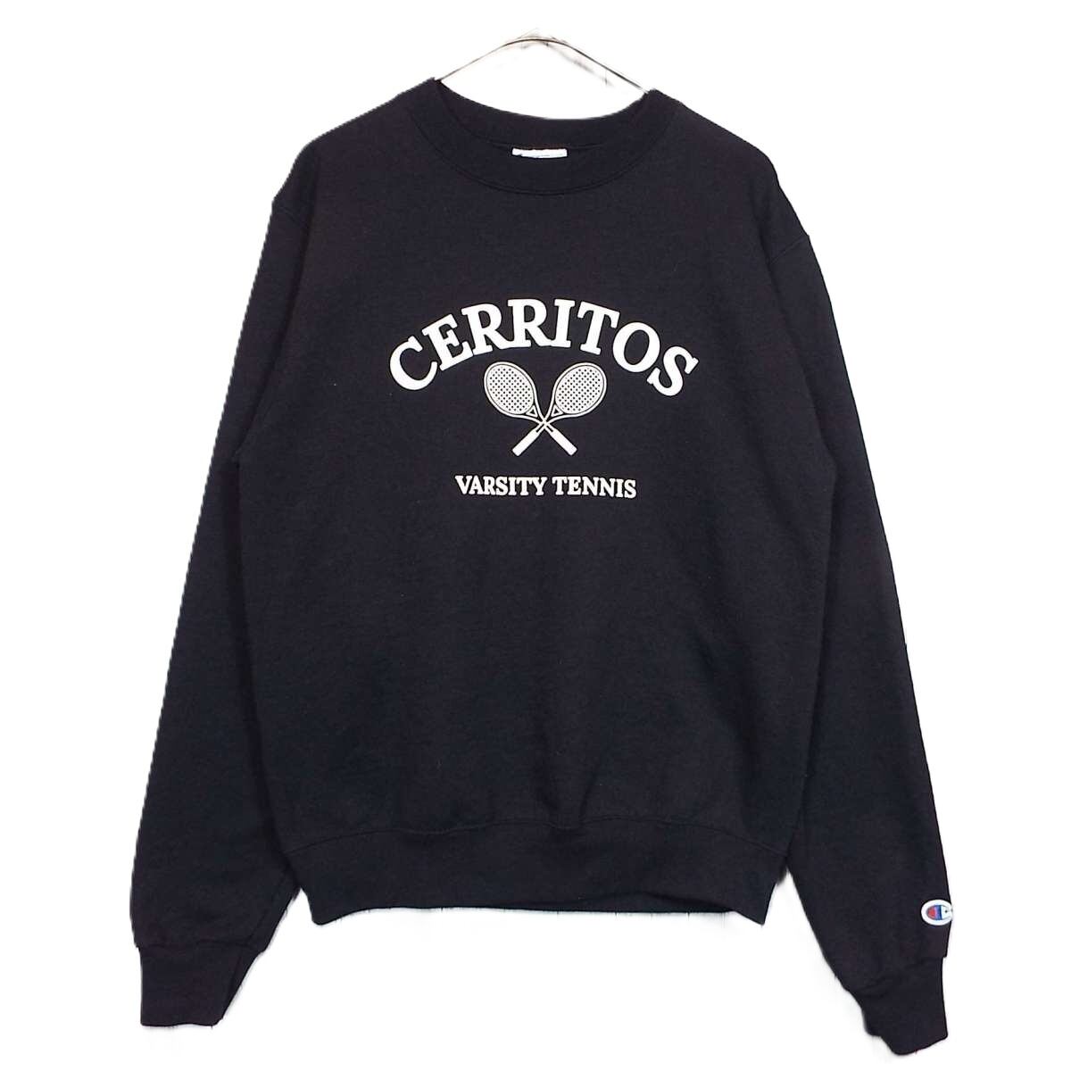 テニスデザイン】00年代 champion チャンピオン CERRITOS VARSITY