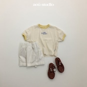 【取寄/韓国直送】aou studio 26/SM ガーデンTシャツ|夏服|韓国子供服