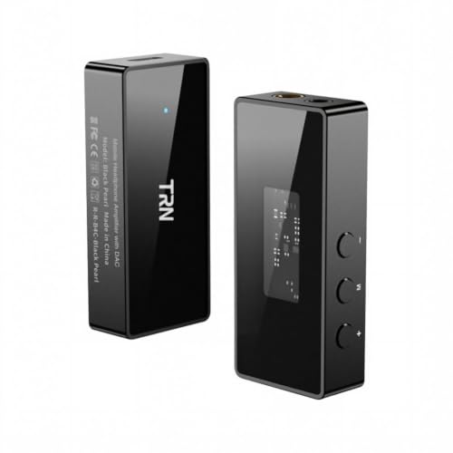TRN BlackPearl 小型アンプ DAC スマホ AMP 【ハイレゾ対応】 32bit