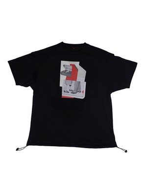 STEP TEE // BLACK