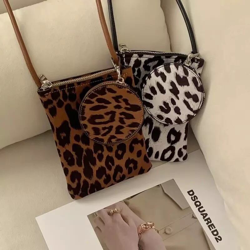 【5design】コインケース付きアニマルショルダーバッグ