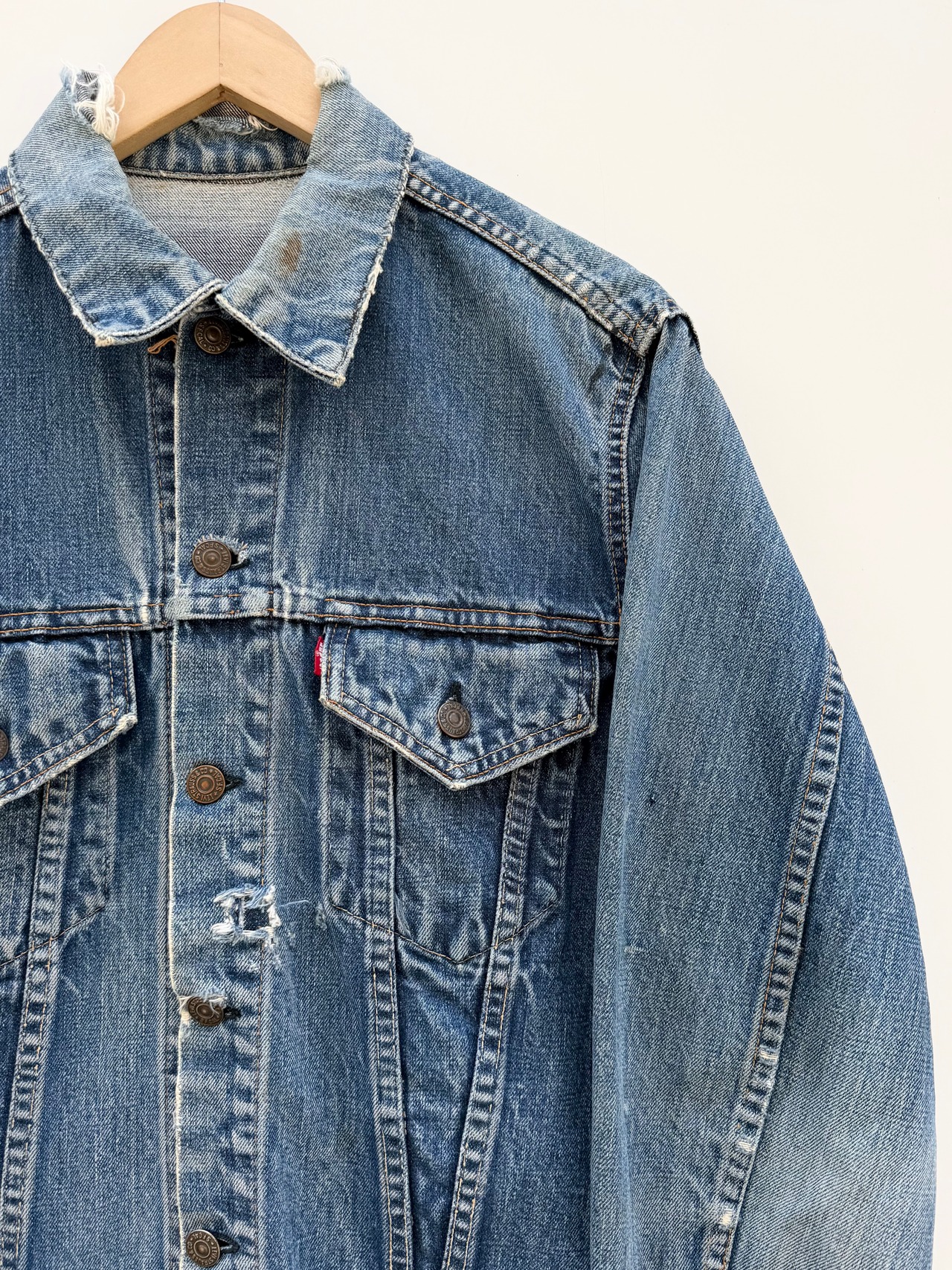 60s Levi’s 70505 "BIG E" DENIM JACKET MADE IN USA Size 40程