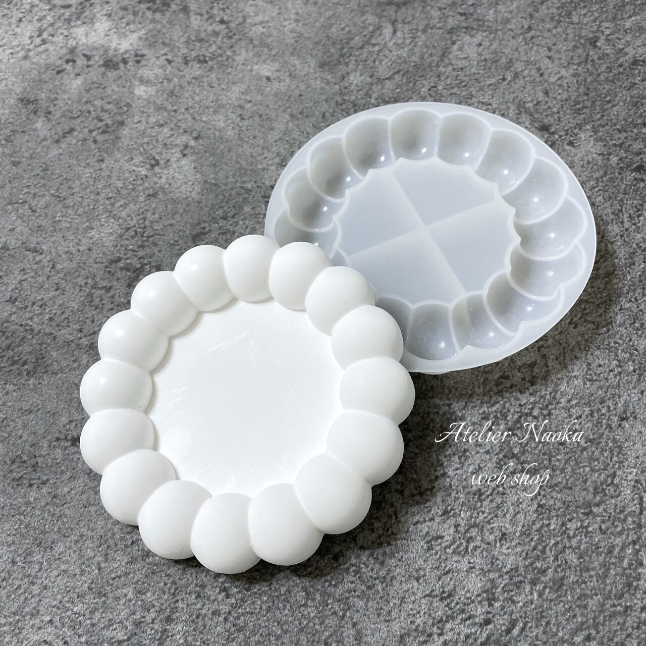 バブル プレートトレイ シリコンモールド | シリコンモールド・クレイ
