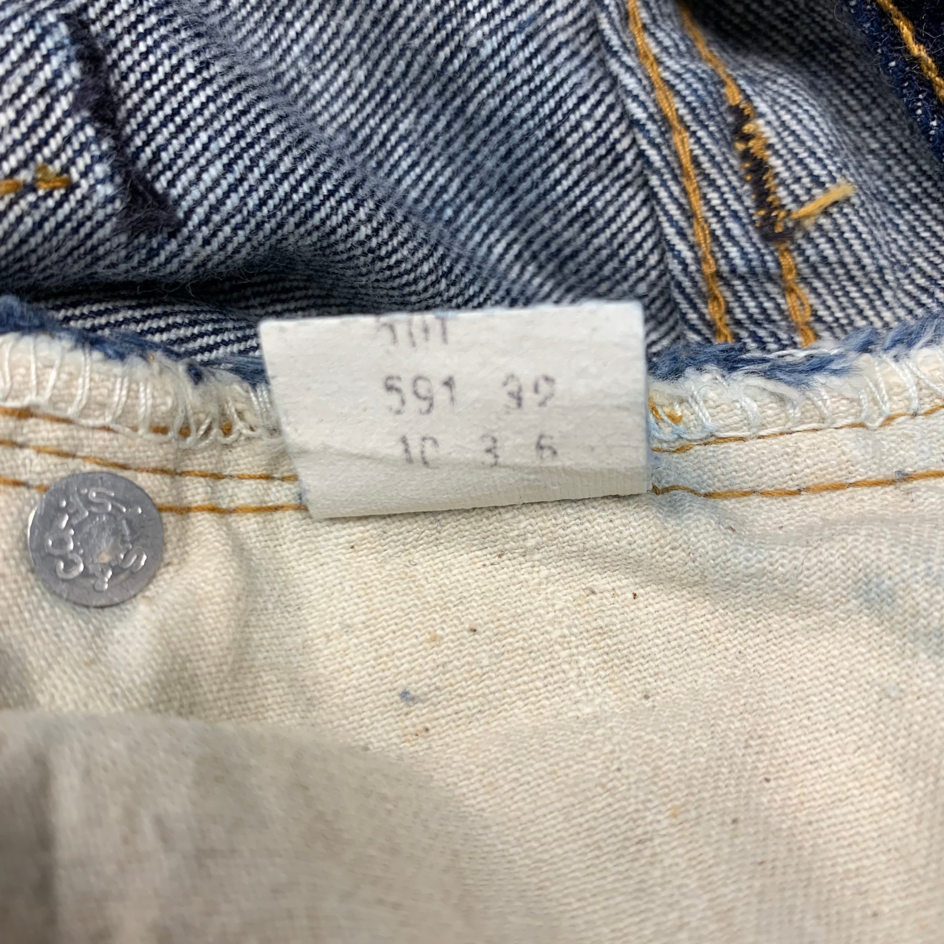 VINTAGE LEVI'S 501 66 前期 BIGE ベルベルジン 購入 | axentit.com.mx
