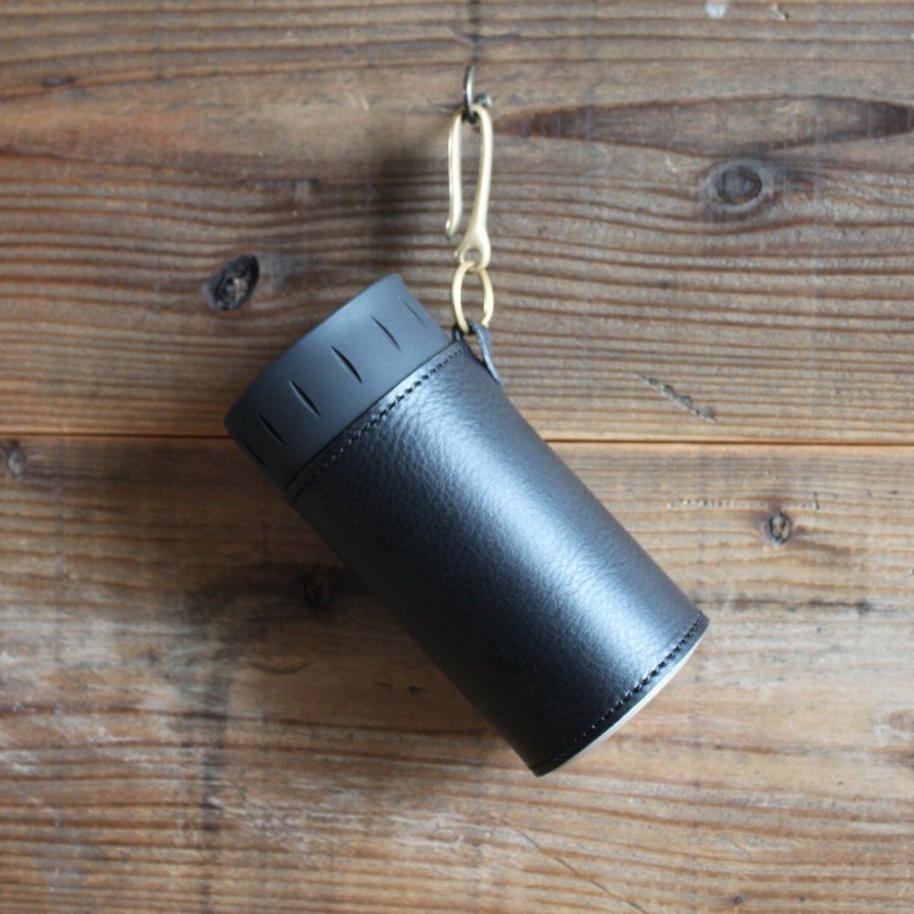 What will be will be サーモス THERMOS 保冷缶 ホルダー レザー カバー 500ml