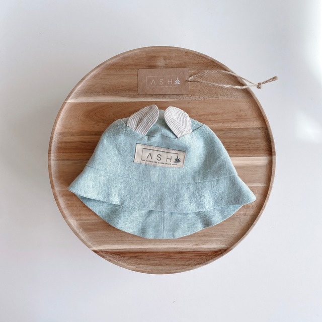 BEAR BUCKET MINT｜タイプ：Hat / ツバ：Straight / 耳：Appletree