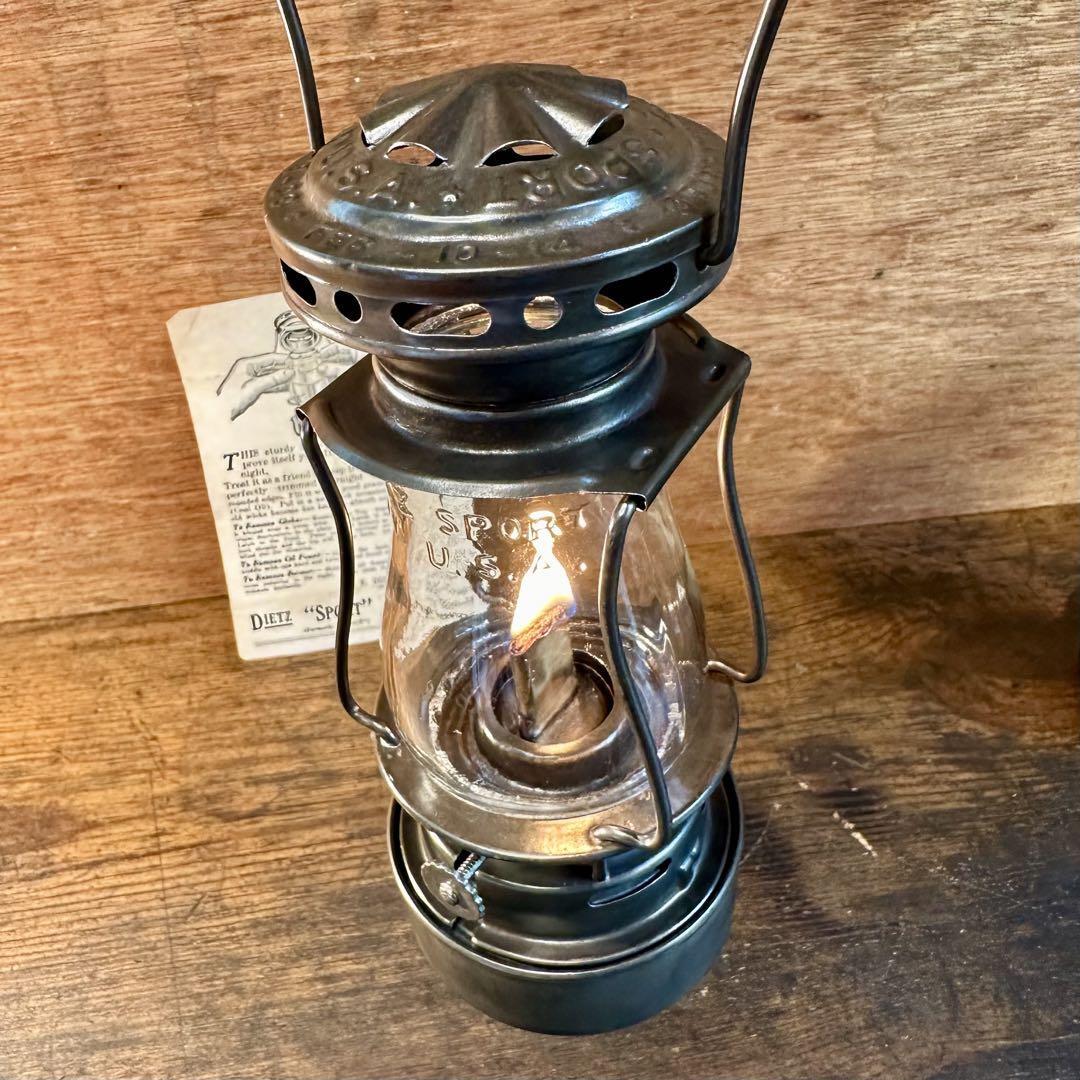 美品】1923〜47年 DIETZ SPORT スケーターズランタン 【公式通販】