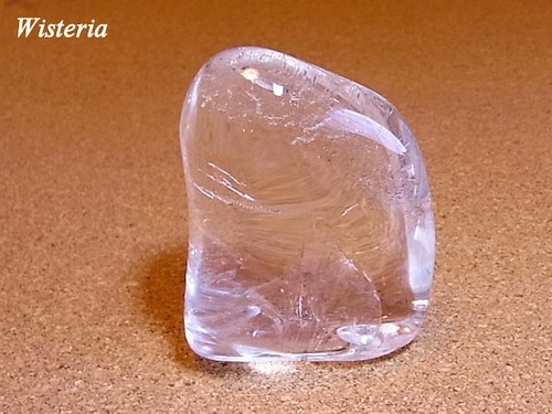 ポリッシュ（原石全面磨き）　レインボー水晶AAA　