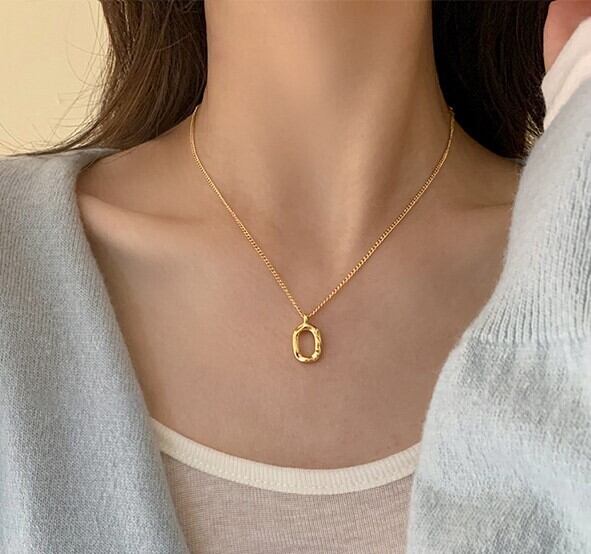 Petit Germe ( プチジェルム )/ silver925 シルバー ドーナツ型 ネックレス. #N1024