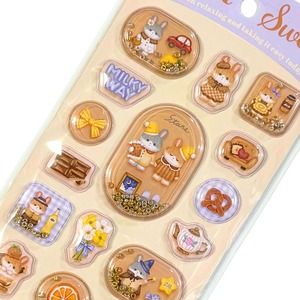 プチスイートステッカー　sleepy rabbit