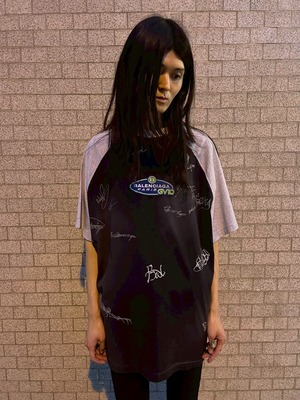 【BALENCIAGA】Raglan Oversized Ts