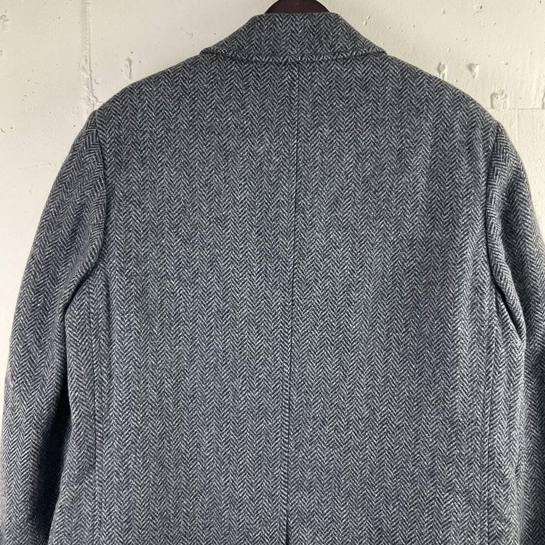 USA製 70年代 70s PURITAN ヘリンボーン ウールコート 42 古着 