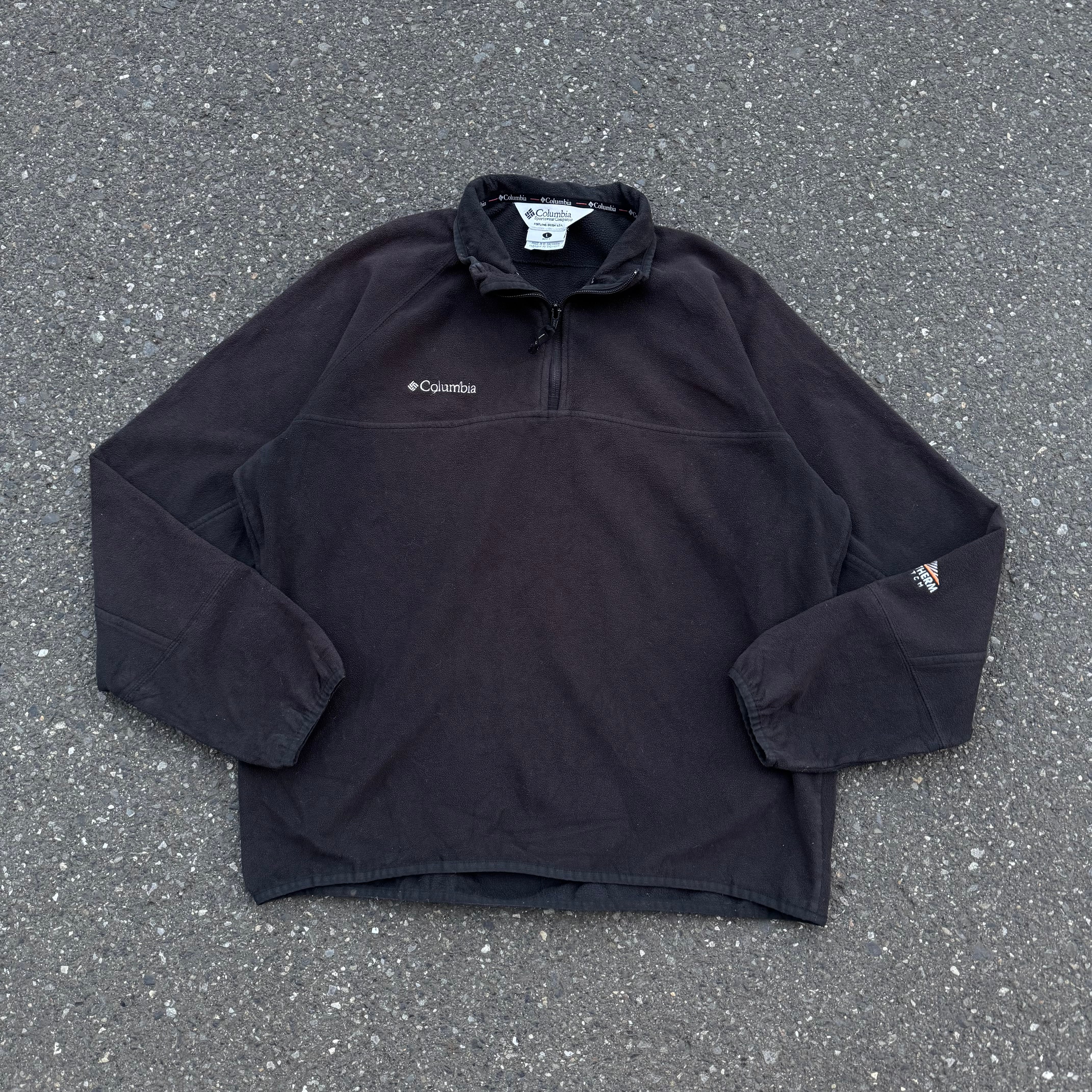 columbia ワンポイント刺繍 フリースジャケット AKB | 古着屋PENNY