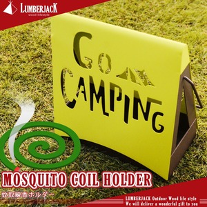 LUMBERJACK アウトドア 蚊取線香ホルダー MOSQUITO COIL HOLDER 蚊取り線香 虫除け キャンプ ランバージャック キャンプ用品 ランバージャック