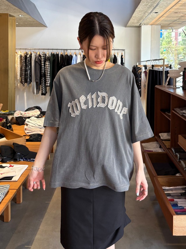 【26AW】WE11DONE ウェルダン / Tシャツ /  INSIDE-OUT T-SHIRT